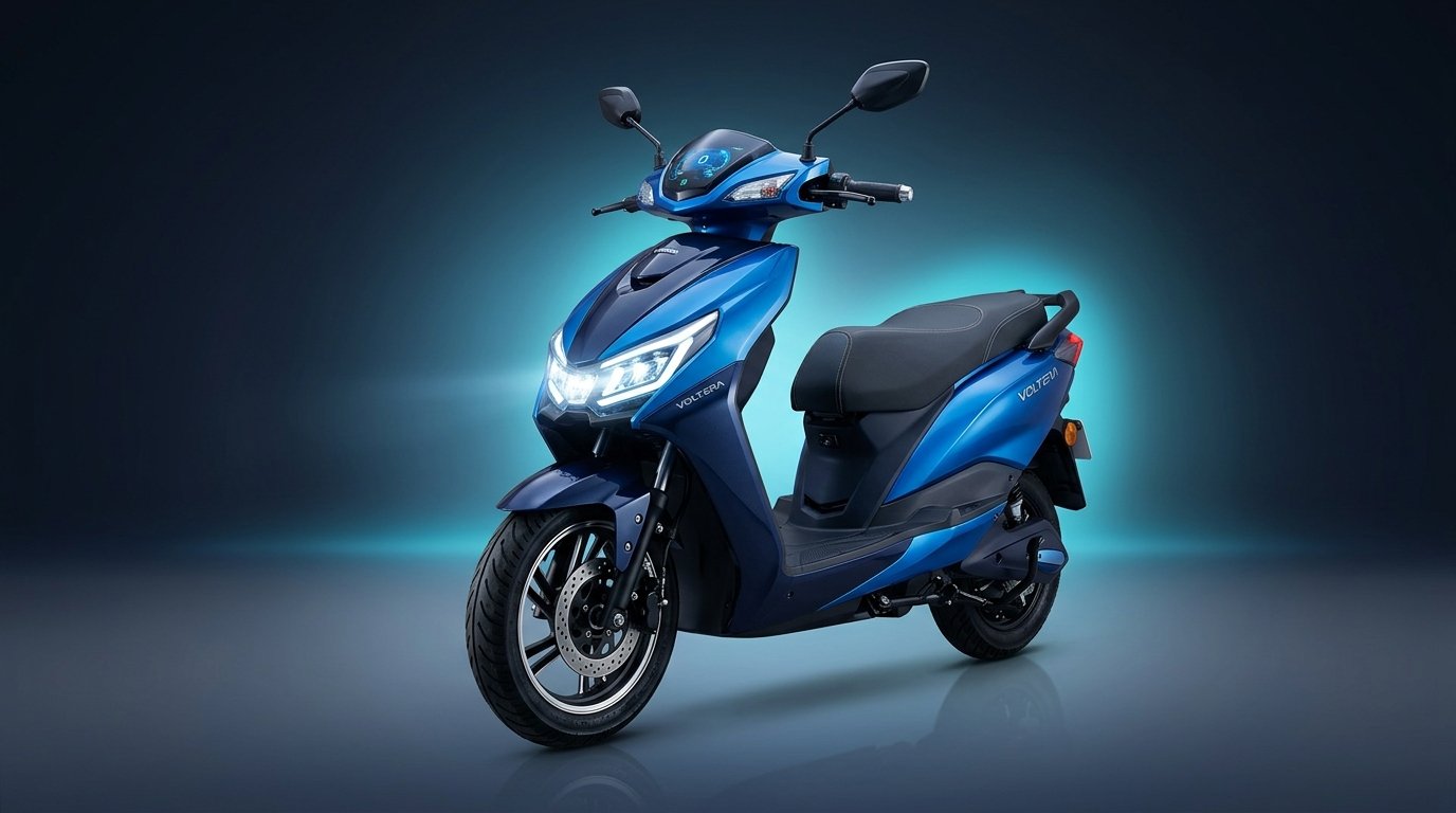 VoltEra electric scooter at VOLTERA EV showroom Pali Gyanpur Bhadohi