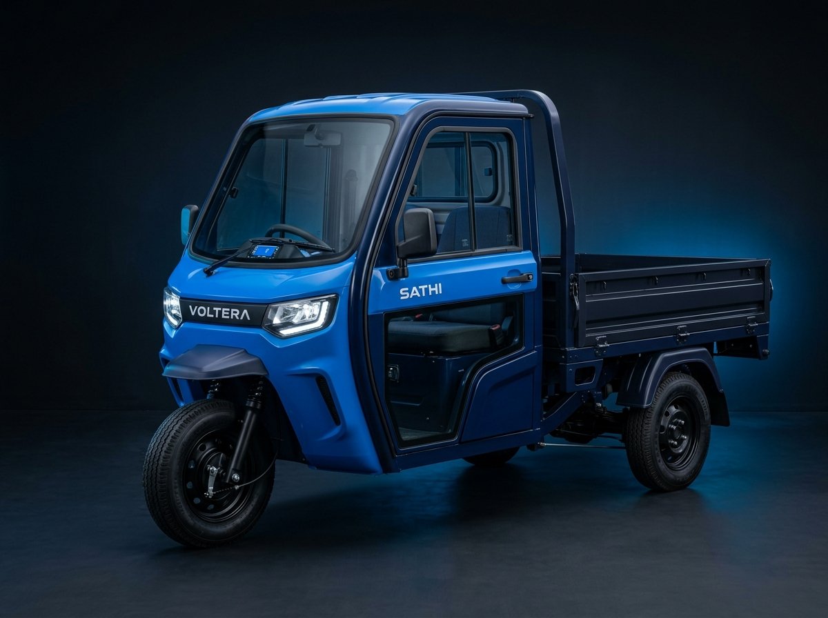 VoltEra SATHI electric cargo utility vehicle VOLTERA EV Bhadohi